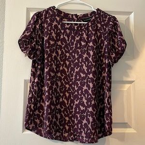 41 Hawthorn from Stitchfix, button back. 100% polyester.